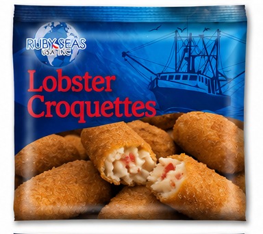 Ruby Seas lobster croquettes retail package